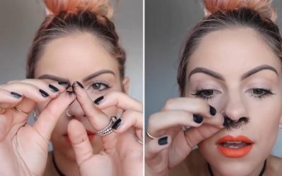 Extensions de poil de nez la nouvelle tendance!