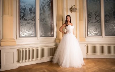 Robe de mariée princesse luxe pour un mariage féérique